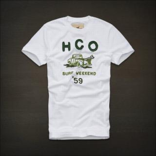 T-shirt Hollister Homme en Blanc